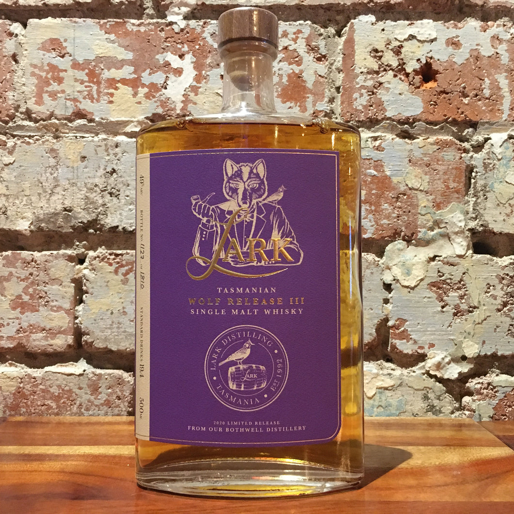 Lark Wolf Release III 2020 Single Malt Whisky