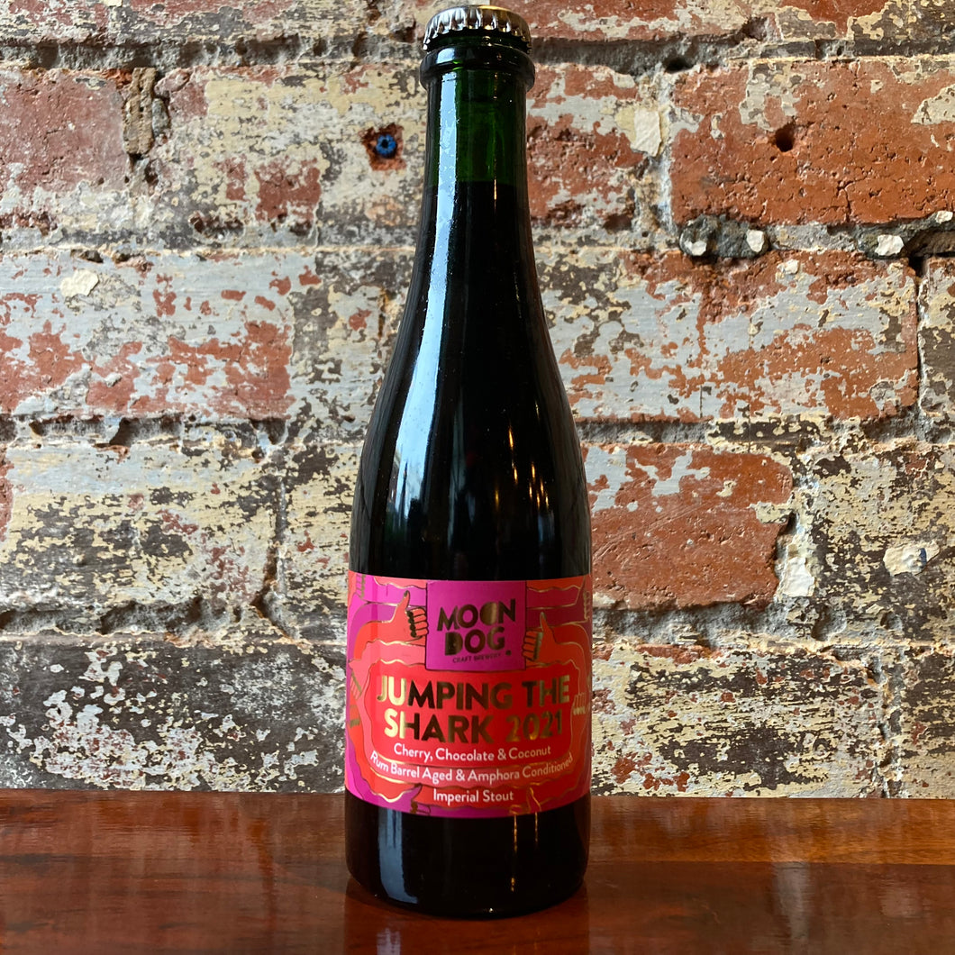 Moon Dog Jumping The Shark 2021 Rum BA Cherry Chocolate Coconut Imperial Stout