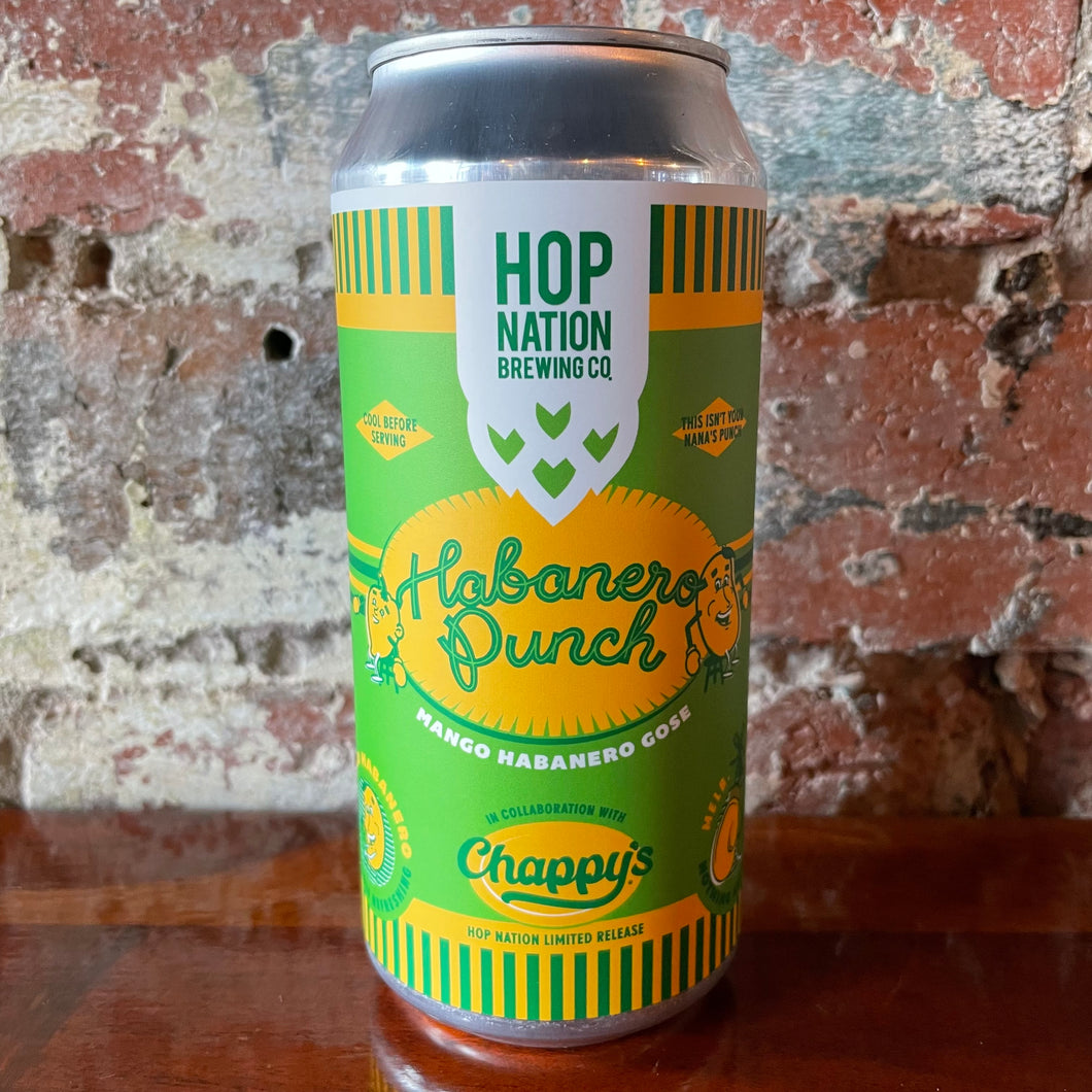 Hop Nation x Chappys Habanero Punch Mango Gose
