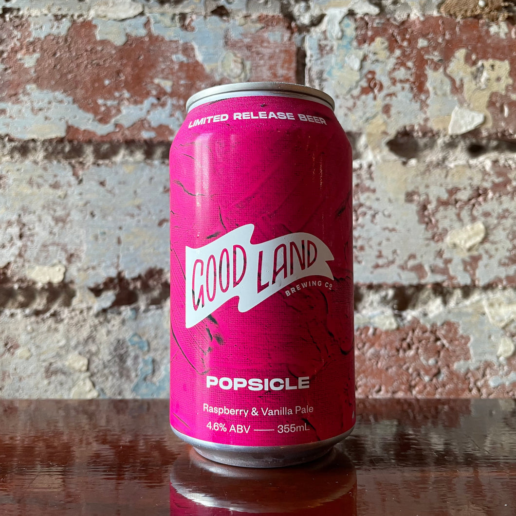 Good Land Popsicle Raspberry & Vanilla Pale