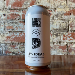 Bridge Road x Range x Sailors Grave 3 1/2 Ideas DDH Oat Cream Mango Pale