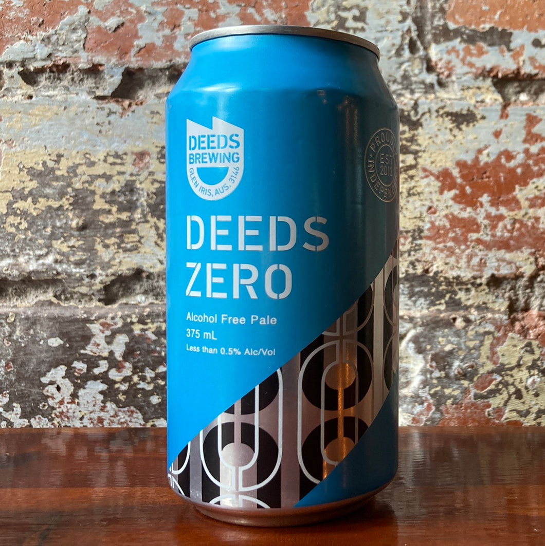 Deeds Zero Pale Ale (Non-Alc)