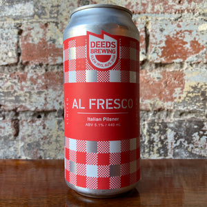 Deeds Al Fresco Italian Pilsner