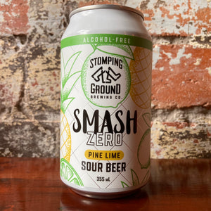 Stomping Ground Smash Zero Pine Lime Sour (Non-Alc)