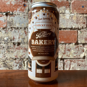 Bruery Bakery Sticky Bun Bourbon BA Imperial Stout w/ Pecans, Maple Syrup, Cinnamon and Maple & Natural Vanilla Flavour