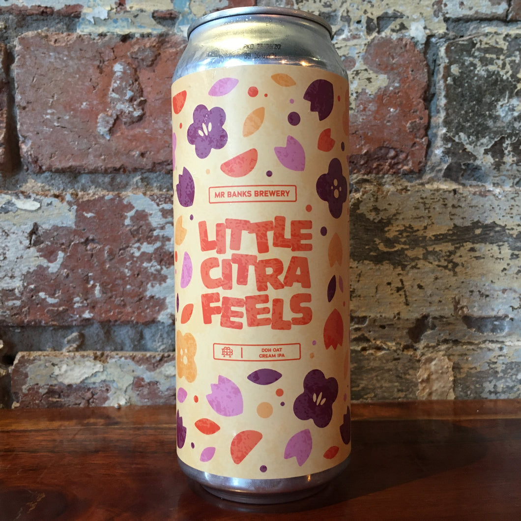 Mr Banks Little Citra Feels DDH Oat Cream DIPA