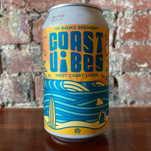 Mr Banks Coast Vibes West Coast Lager