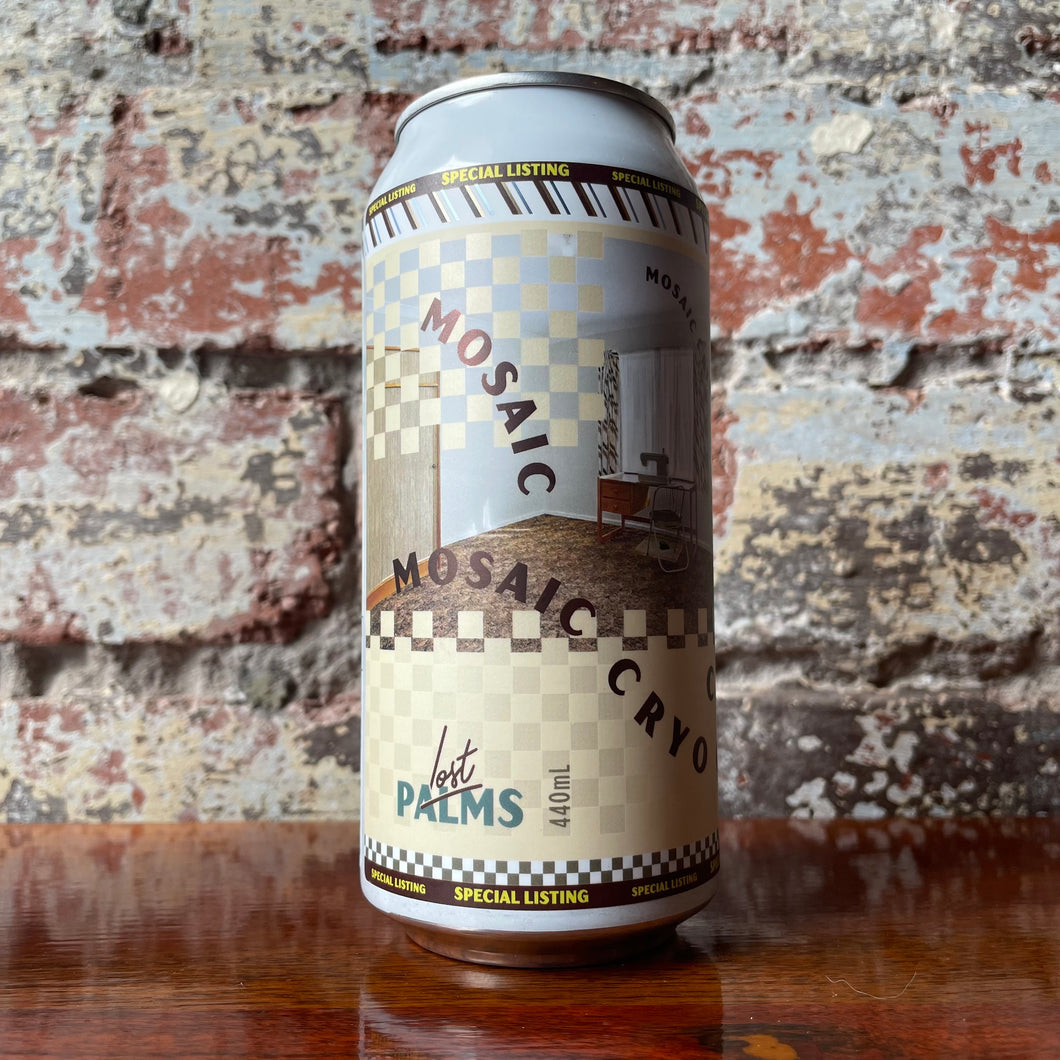 Lost Palms Mosaic Cryo Oat Cream IPA