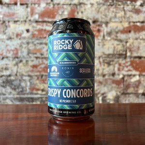 Rocky Ridge Crispy Concords NZ Pilsner