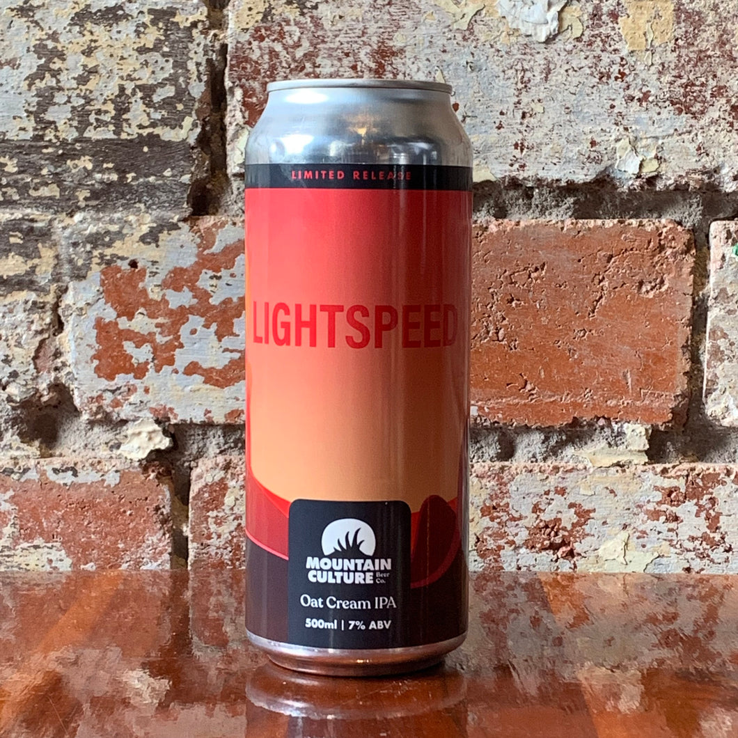 Mountain Culture LightSpeed Oat Cream IPA