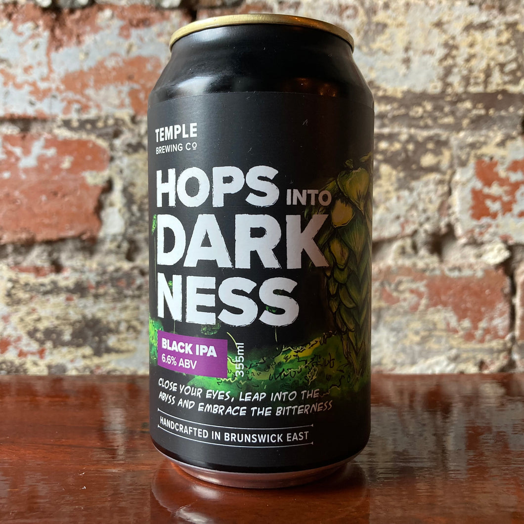 Temple Hops Into Darkness Black IPA