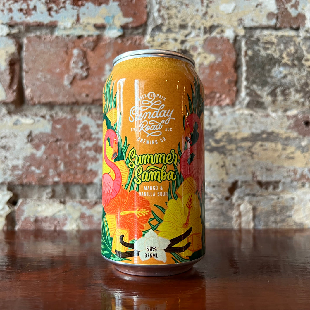 Sunday Road Summer Samba Mango and Vanilla Sour