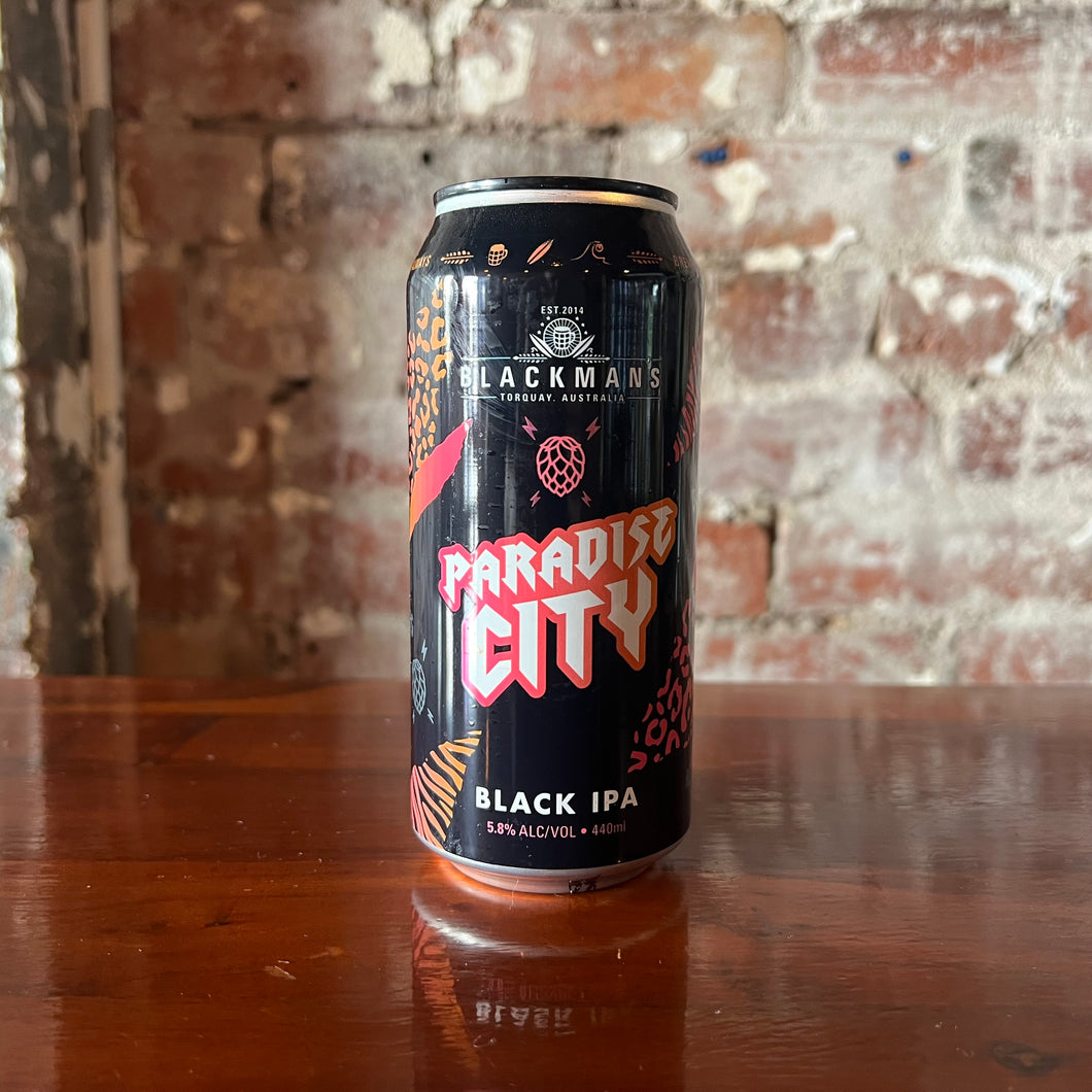 Blackman's Paradise City Black IPA