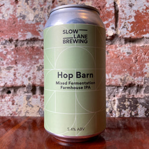 Slow Lane Hop Barn Mixed Fermentation Farmhouse IPA