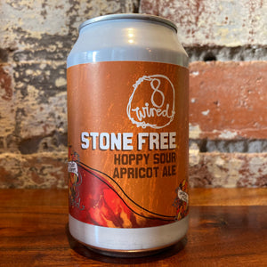 8 Wired Stone Free Hoppy Apricot Sour Ale