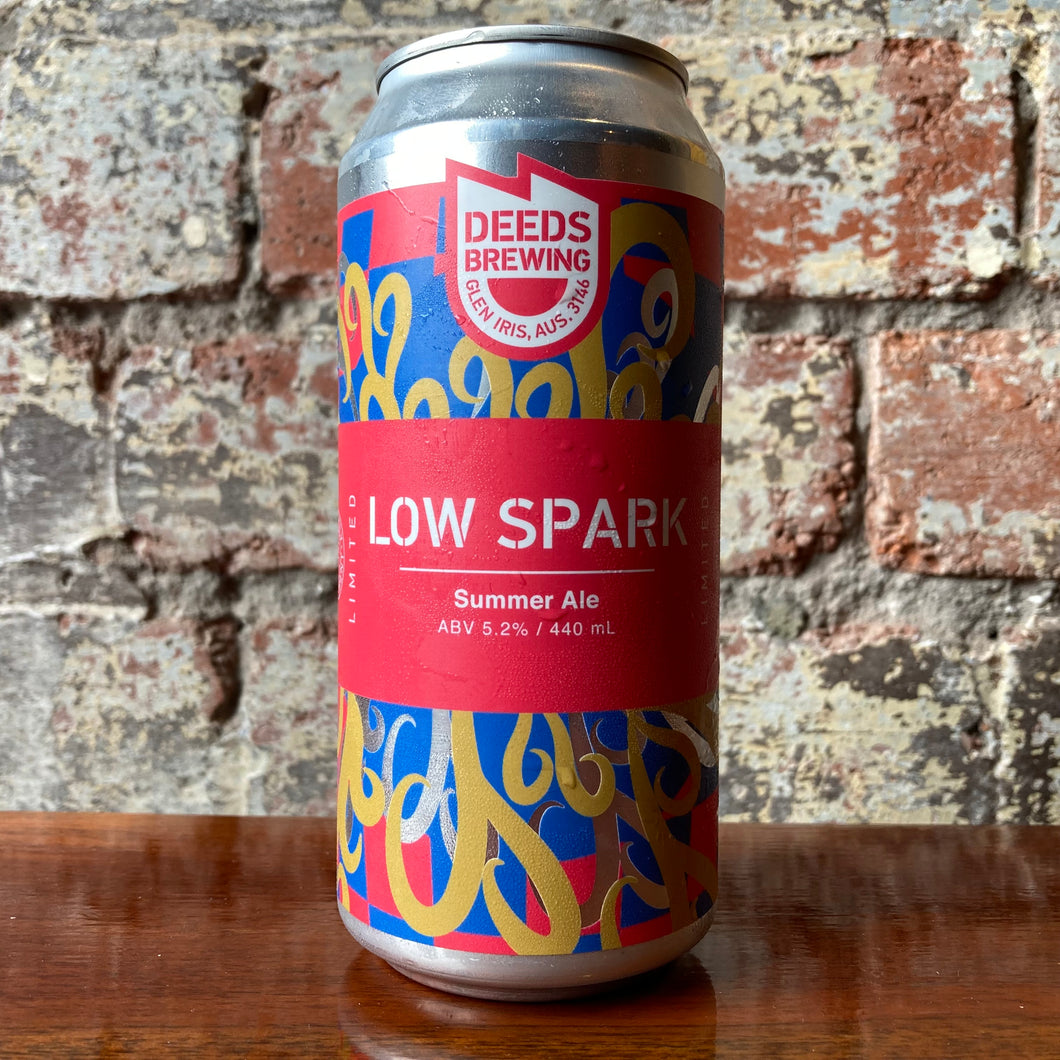 Deeds Low Spark Summer Ale