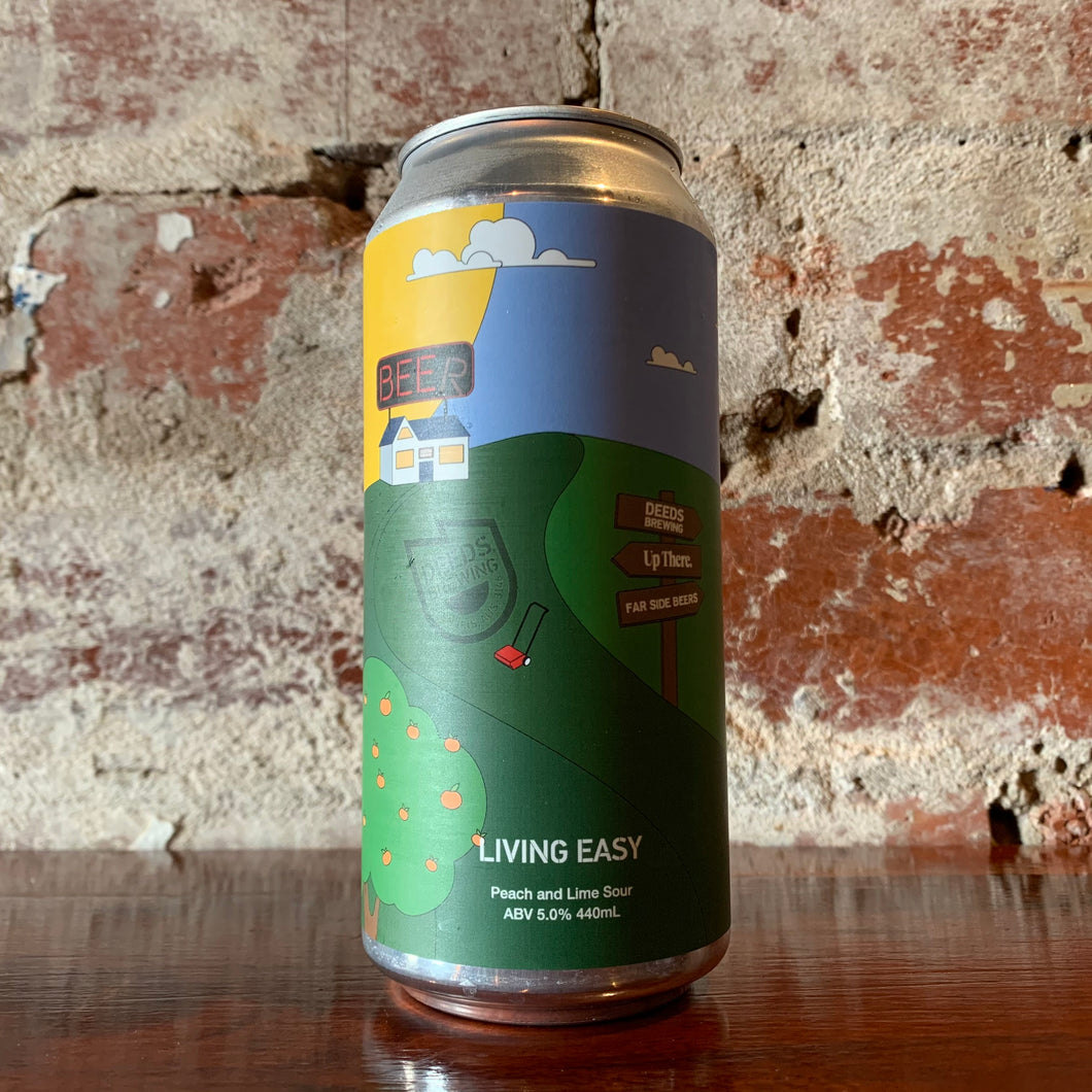 Deeds Living Easy Peach and Lime Sour
