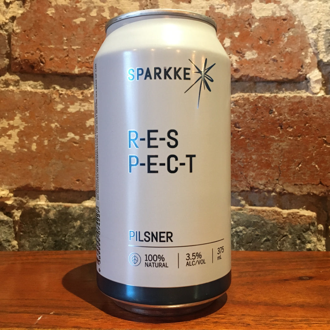 Sparkke R-E-S-P-E-C-T Pilsner