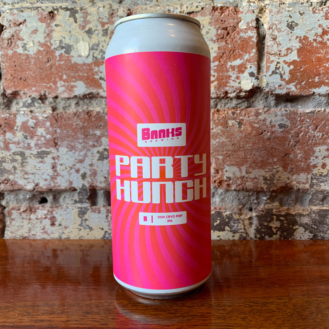 Mr Banks Party Hunch DDH CRYO POP IPA