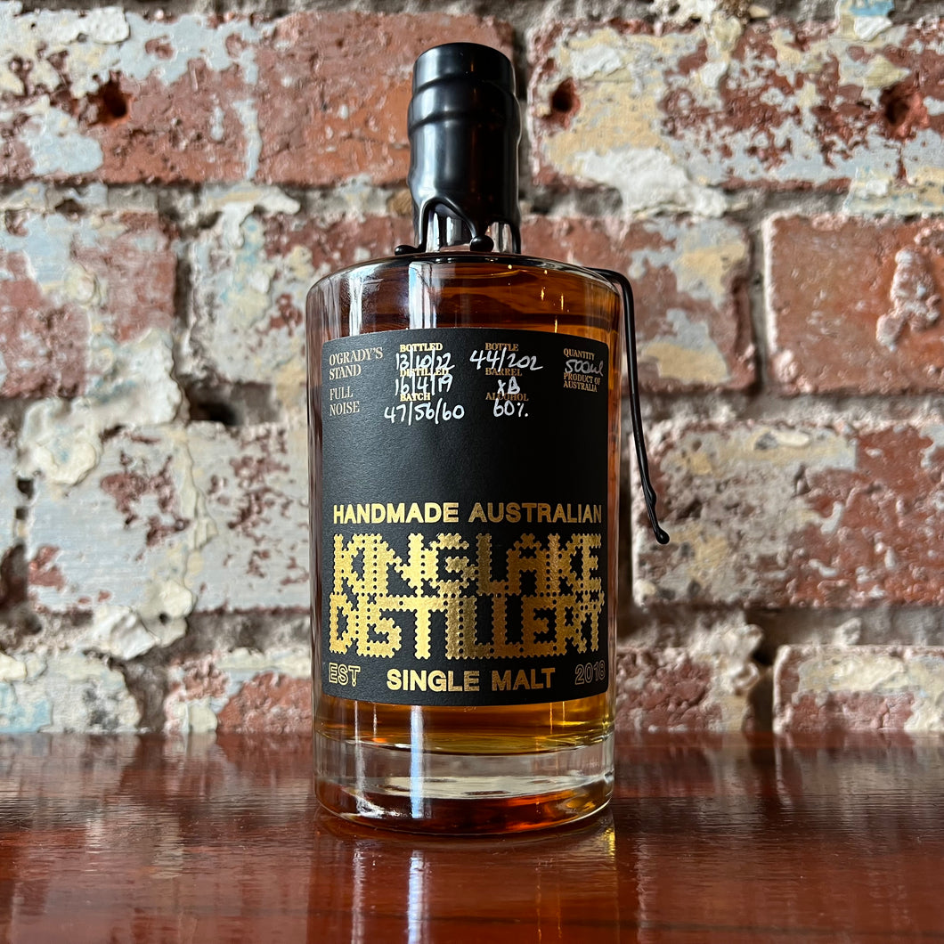 Kinglake Distillery O’Grady’s Stand Full Noise Single Malt Whisky