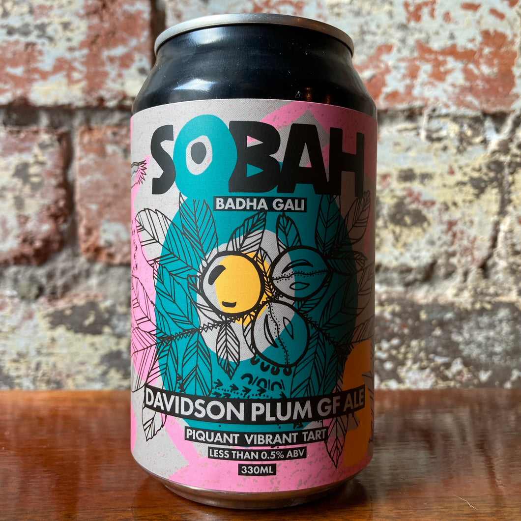 Sobah Davidson Plum Sour (Non-Alc/Gluten Free)