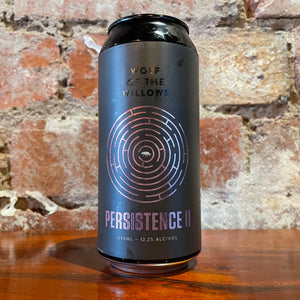 Wolf of the Willows Persistence II Gospel Rye Barrel Aged Rye Imperial Stout