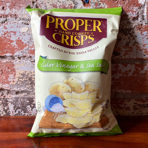 Proper Crisps Cider Vinegar & Sea Salt