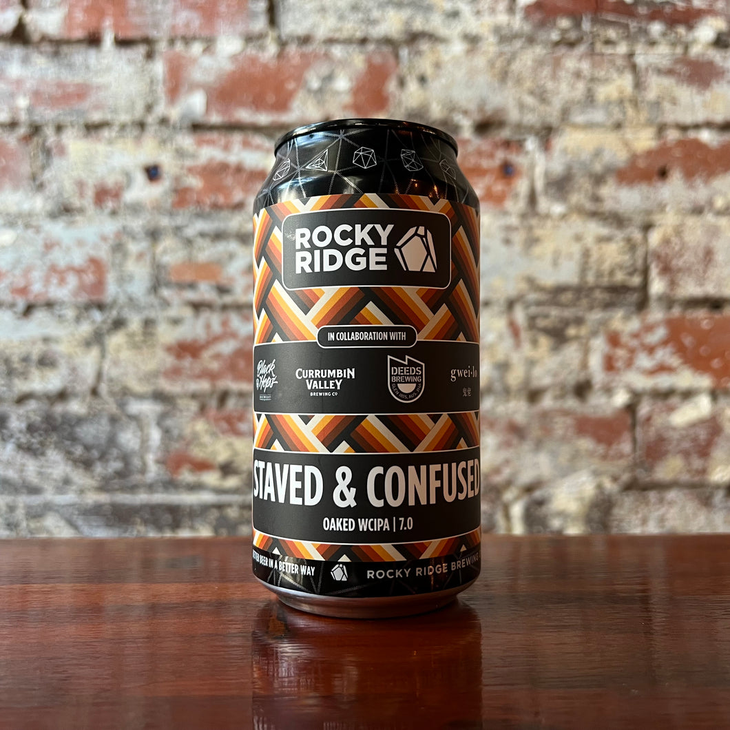 Rocky Ridge Staved & Confused Oaked West Coast IPA