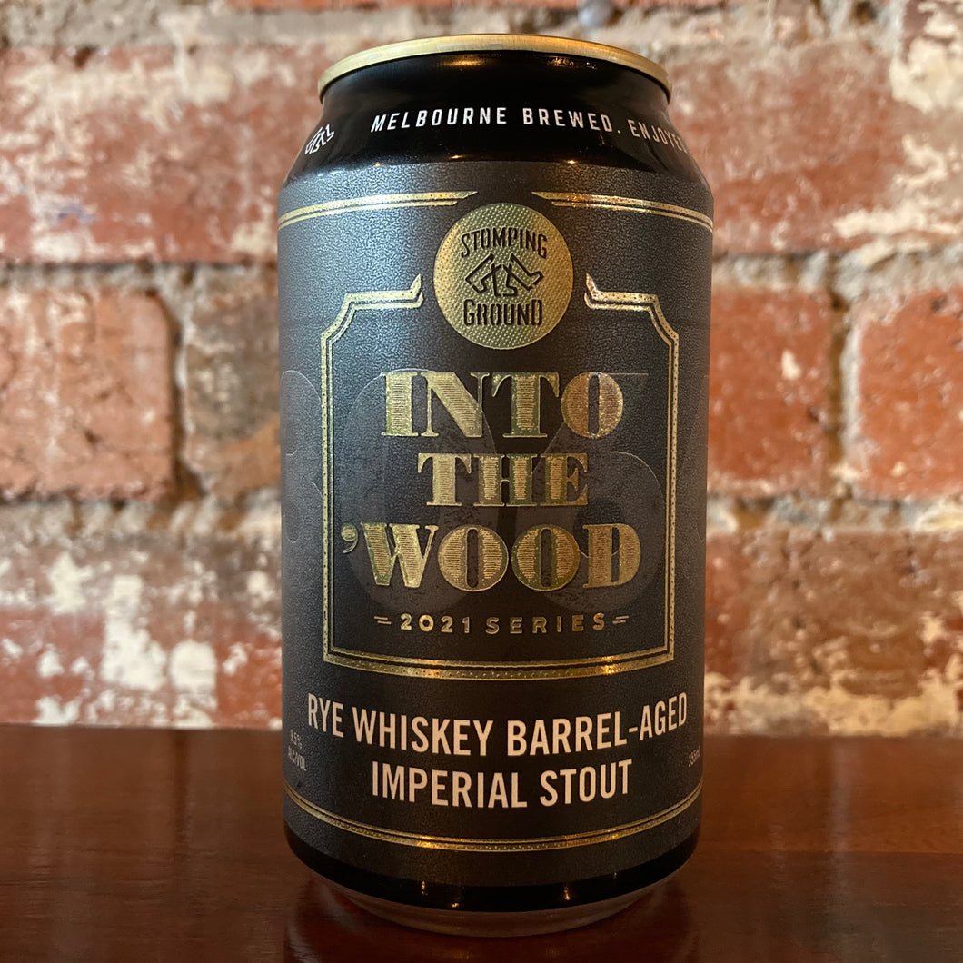 Stomping Ground Into The ‘Wood 2021 Rye Whiskey BA Imperial Stout