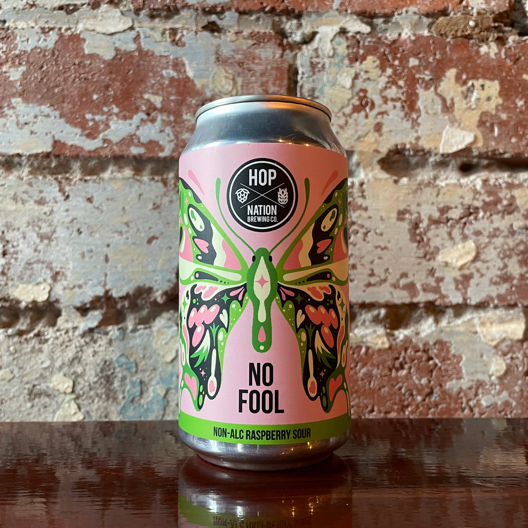Hop Nation No Fool Non-ALC Raspberry Sour