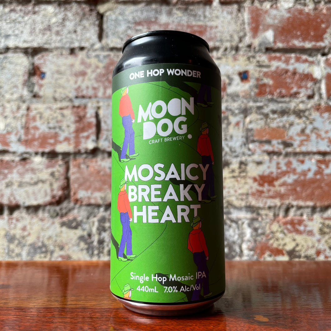 Moon Dog Mosaicy Breaky Heart Single Hop Mosaic IPA