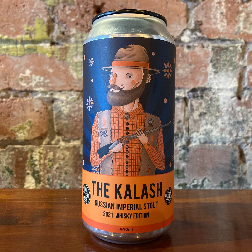 Hop Nation x Bakery Hill The Kalash Whisky Barrel Aged Russian Imperial Stout 2021