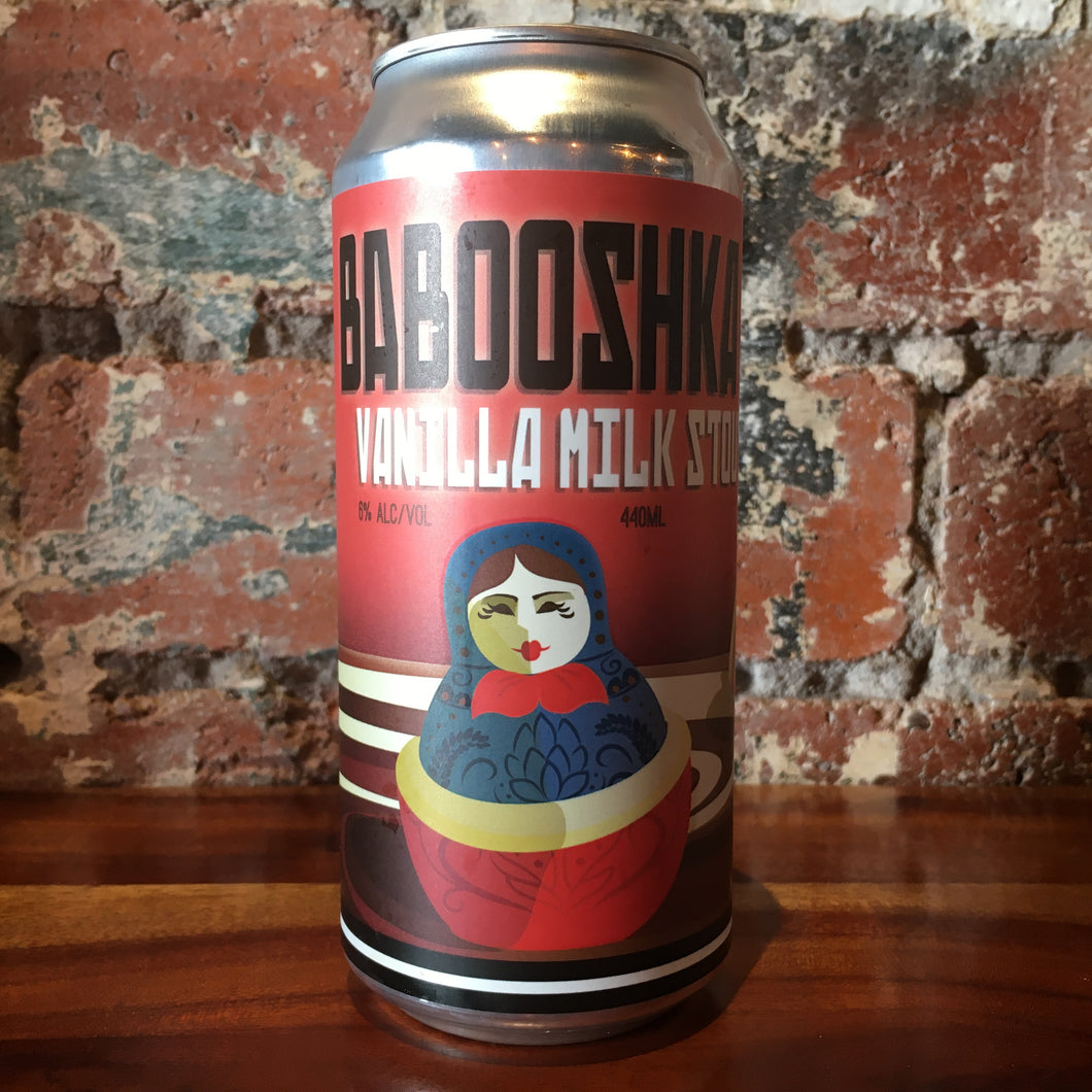 Hargreaves Hill Baboosha Vanilla Milk Stout 440
