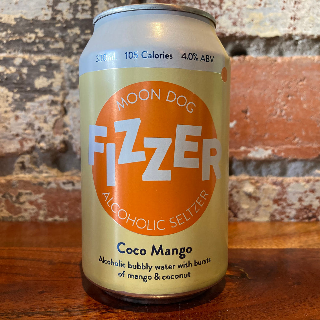 Moon Dog Fizzer Coco Mango Alcoholic Seltzer