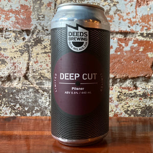 Deeds Deep Cut Pilsner