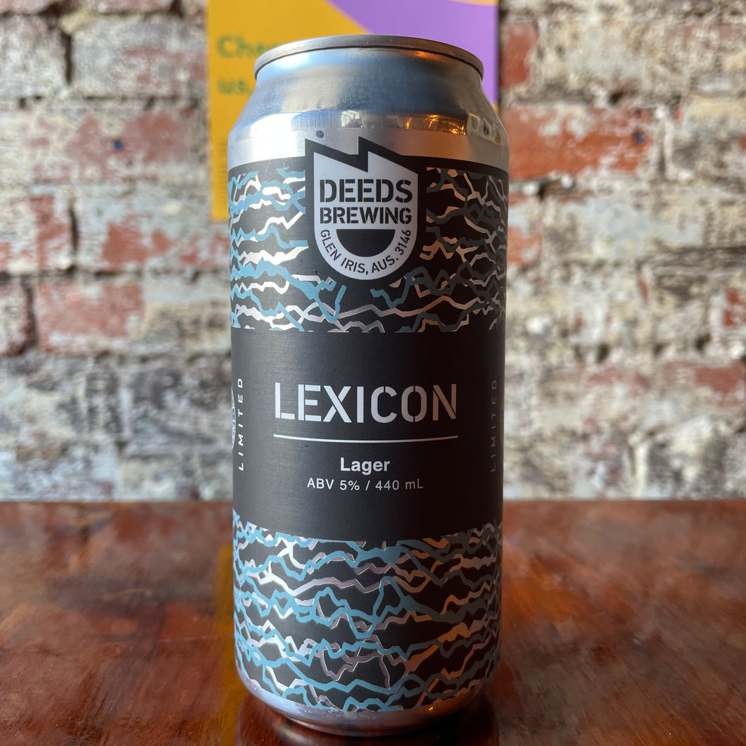 Deeds Lexicon Lager