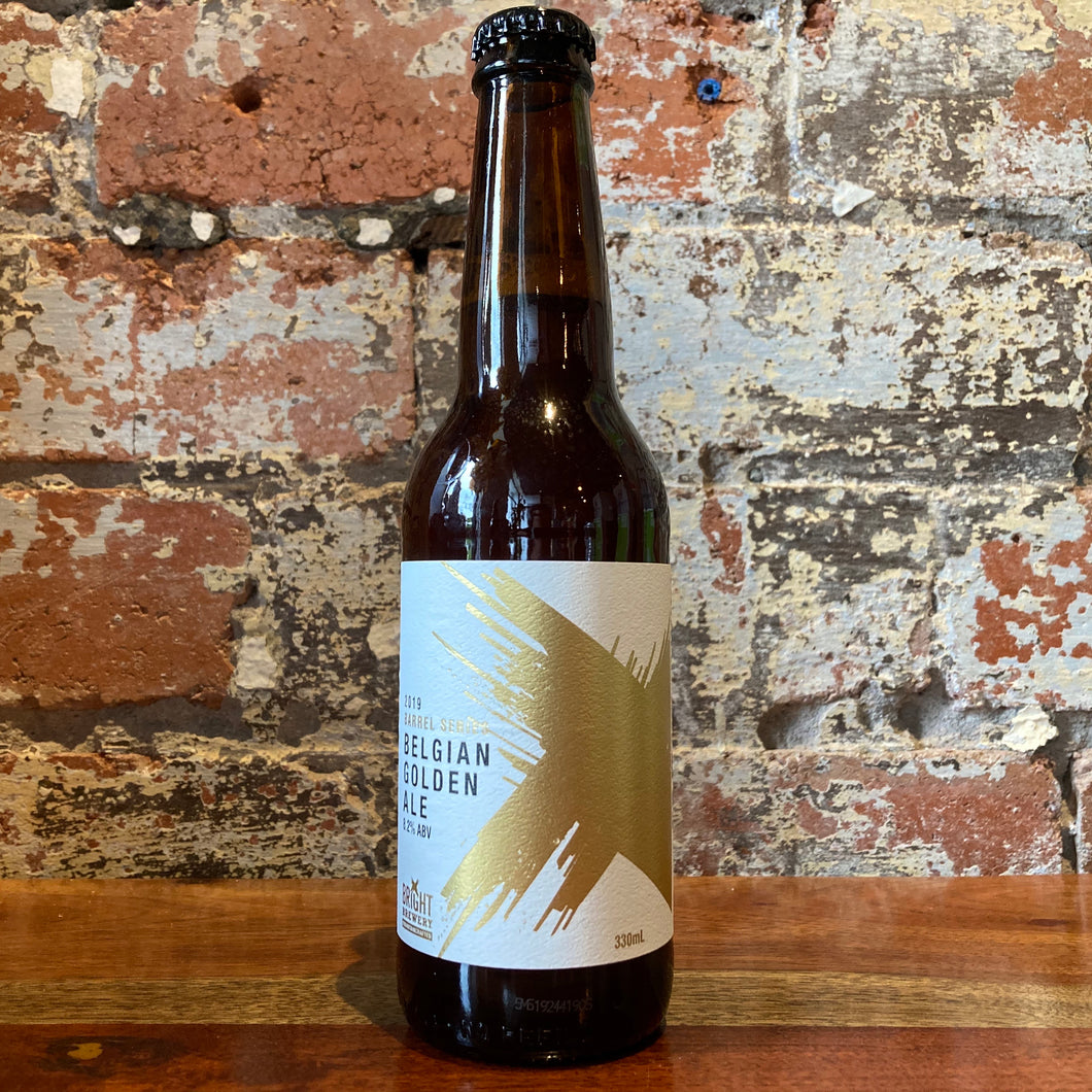 Bright Shiraz BA Belgian Golden Strong Ale