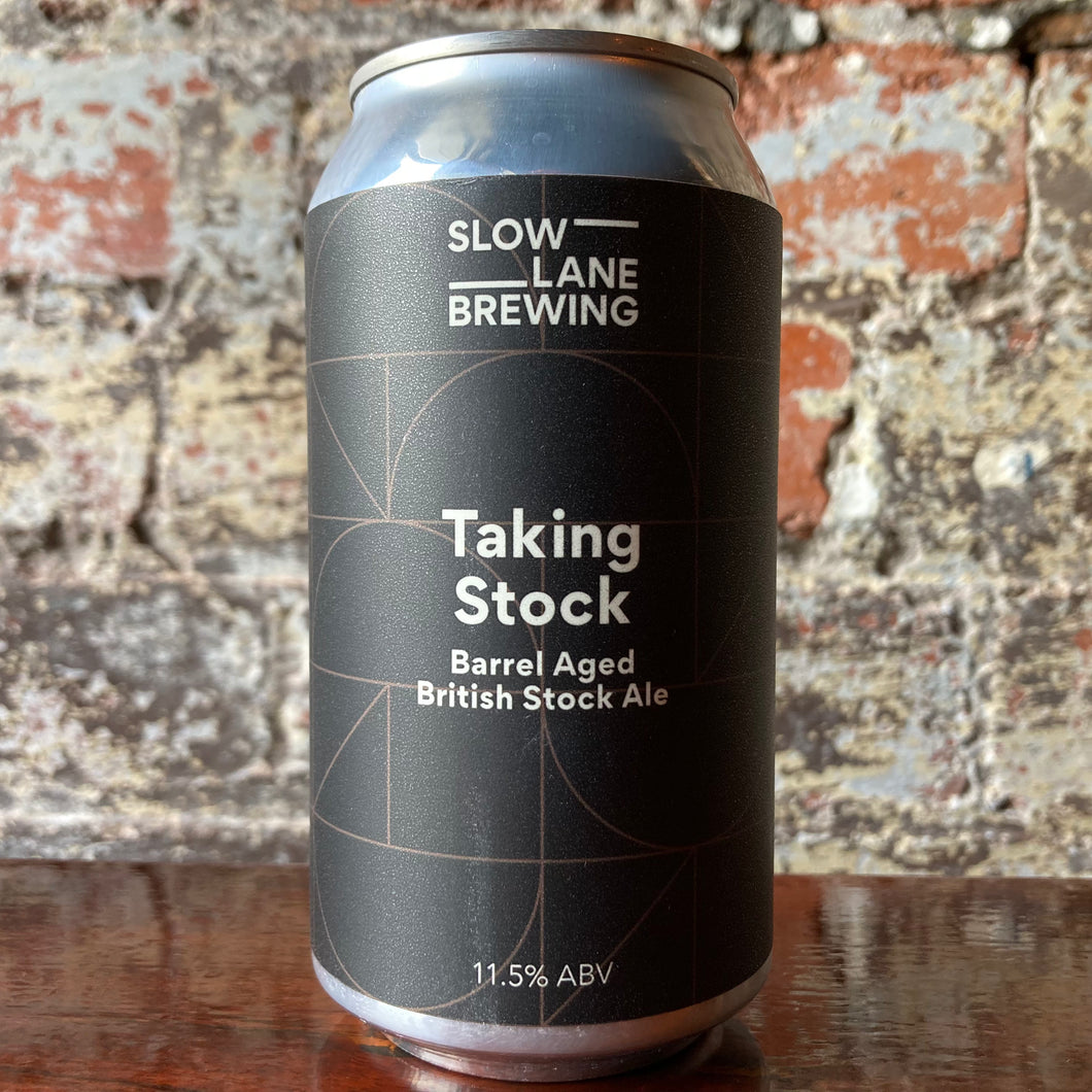 Slow Lane Taking Stock Barrel Aged British Stock Ale