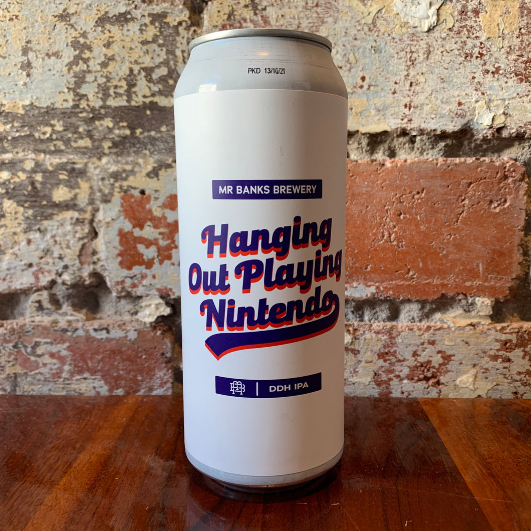 Mr Banks Hanging Out Playing Nintendo DDH IPA