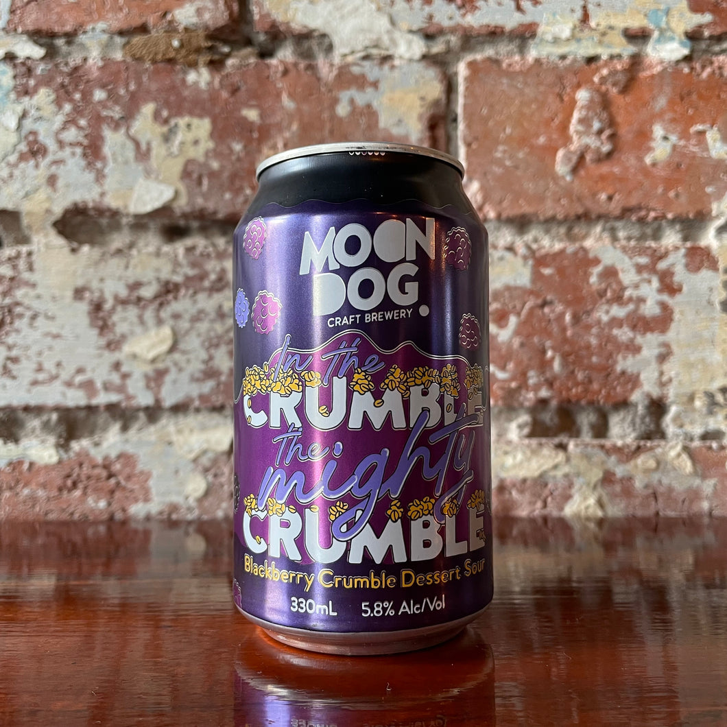 Moon Dog In The Crumble The Mighty Crumble BlackBerry Dessert Sour