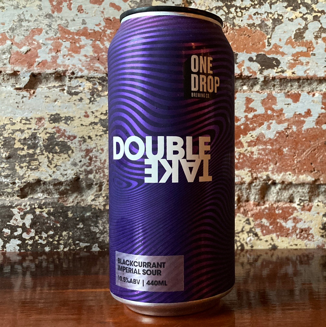 One Drop Double Take Blackcurrant Imperial Sour