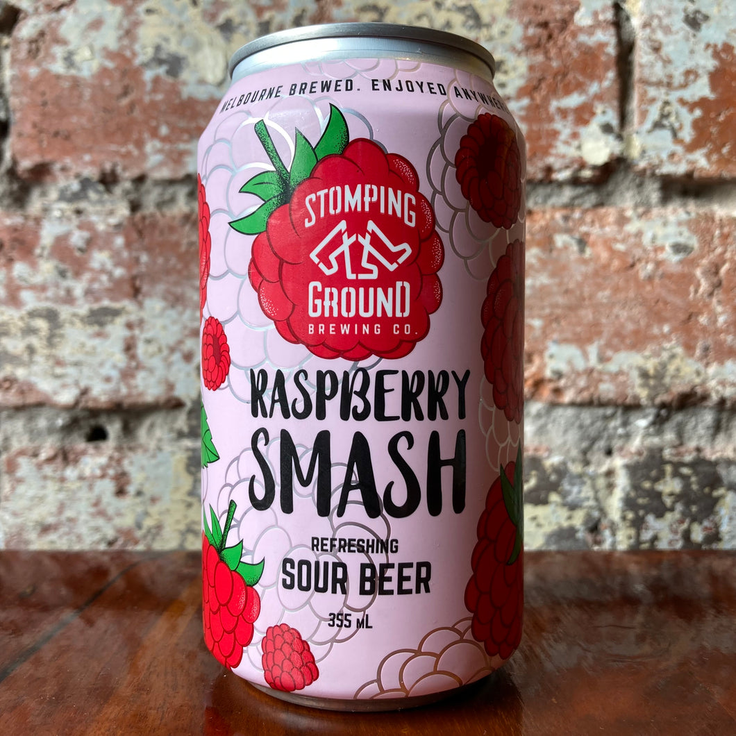Stomping Ground Raspberry Smash Sour Beer