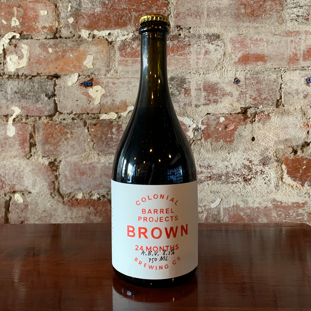 Colonial Barrel Projects Brown 24 months Barrel Aged 2020