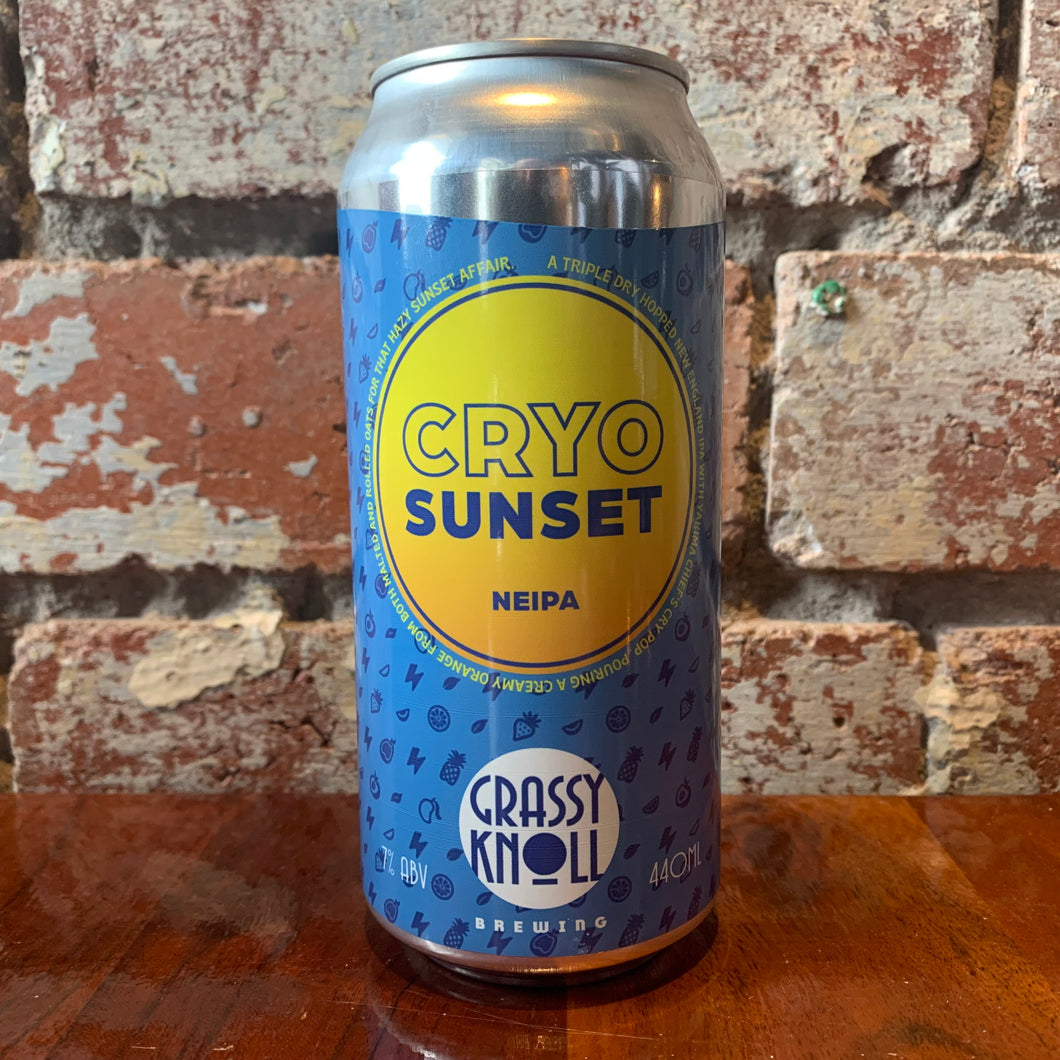 Grassy Knoll Cryo Sunset NEIPA