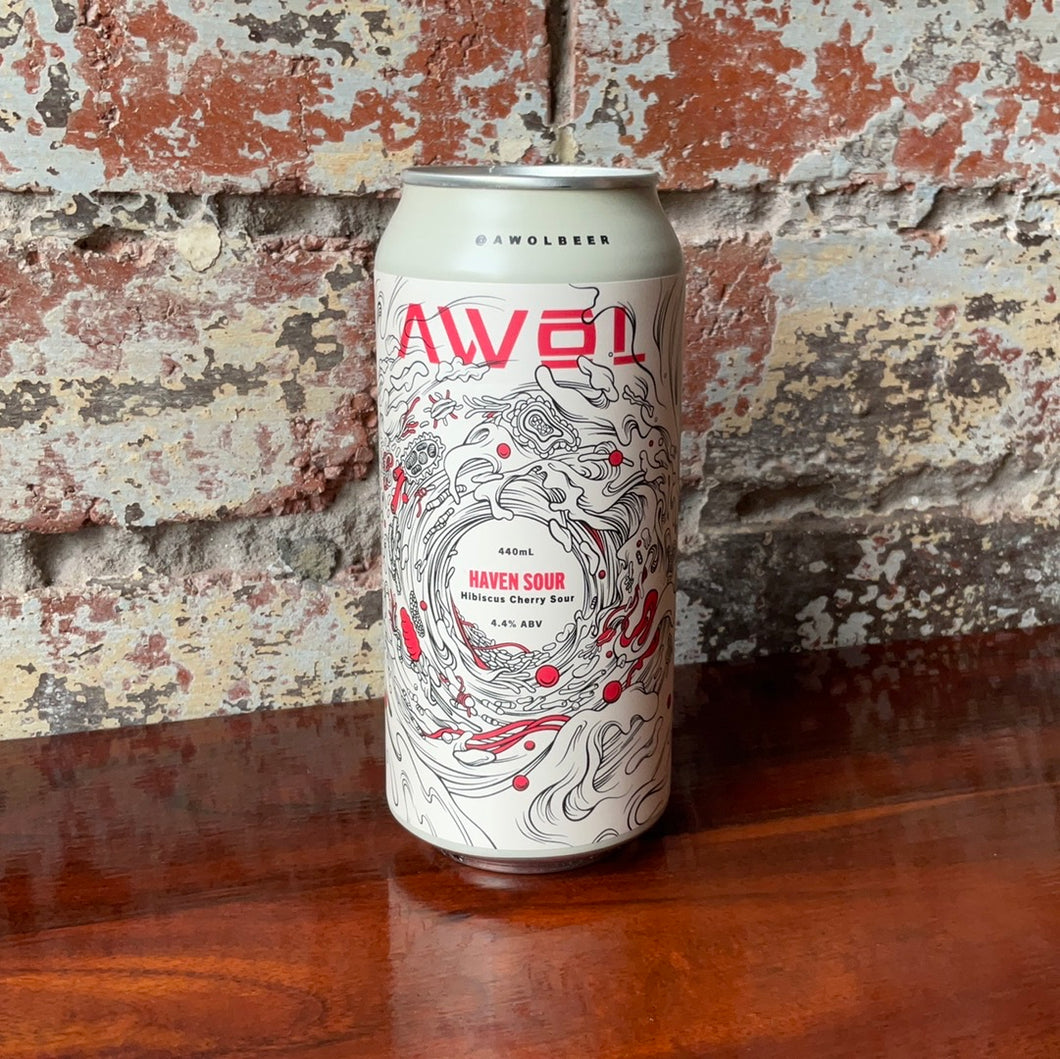 Black Hops AWOL Haven Sour Hibiscus Cherry Sour