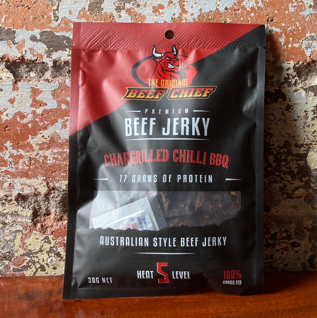 Beef Chief Chargrilled Chilli BBQ Jerky