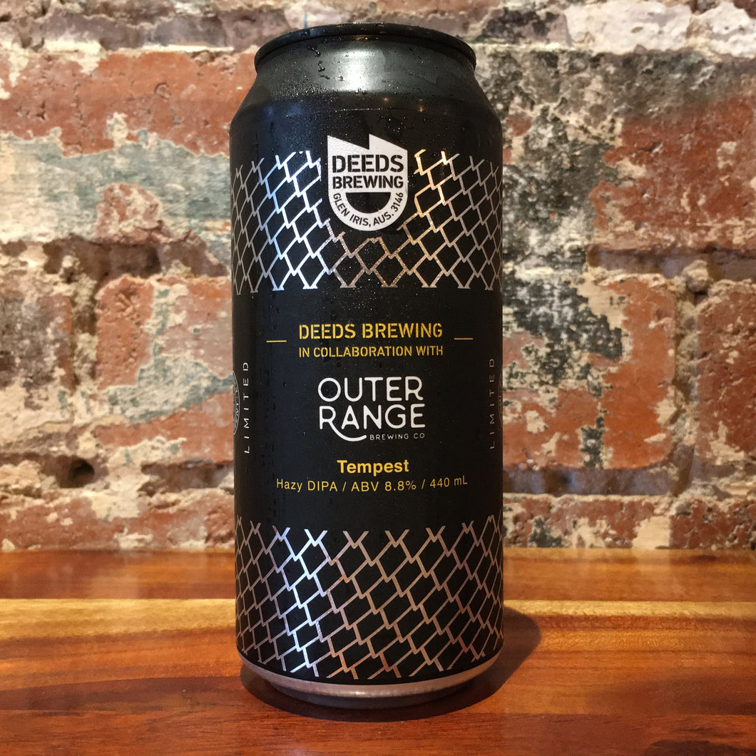 Deeds x Outer Range Tempest Hazy DIPA