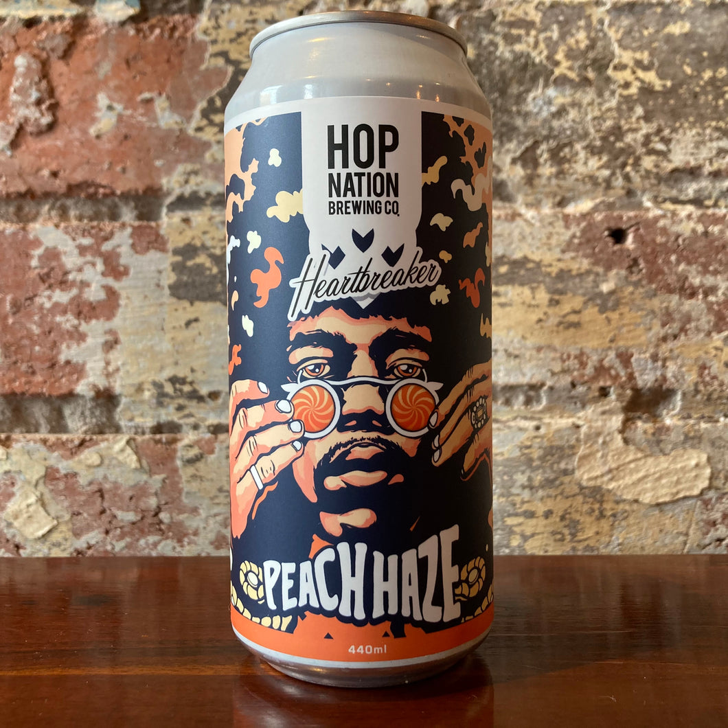 Hop Nation x Heartbreaker Peach Haze Hazy Pale