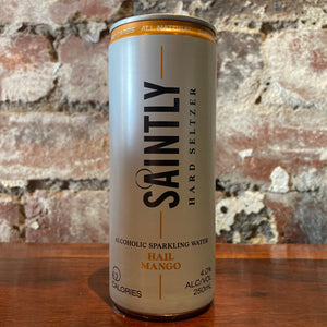 Saintly Hard Seltzer Hail Mango
