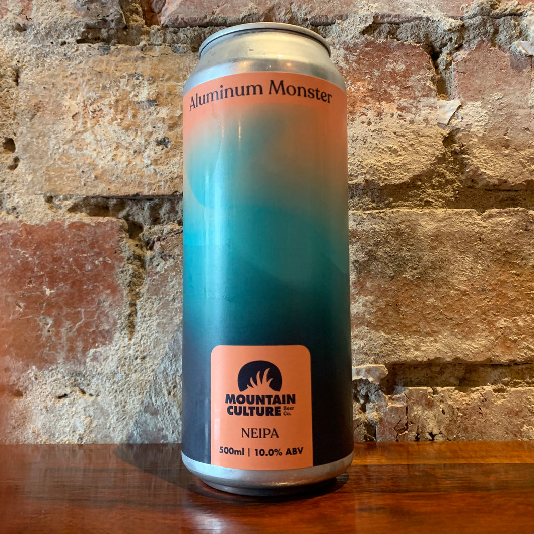 Mountain Culture Aluminum Monster NEIPA - Limit 4 per person